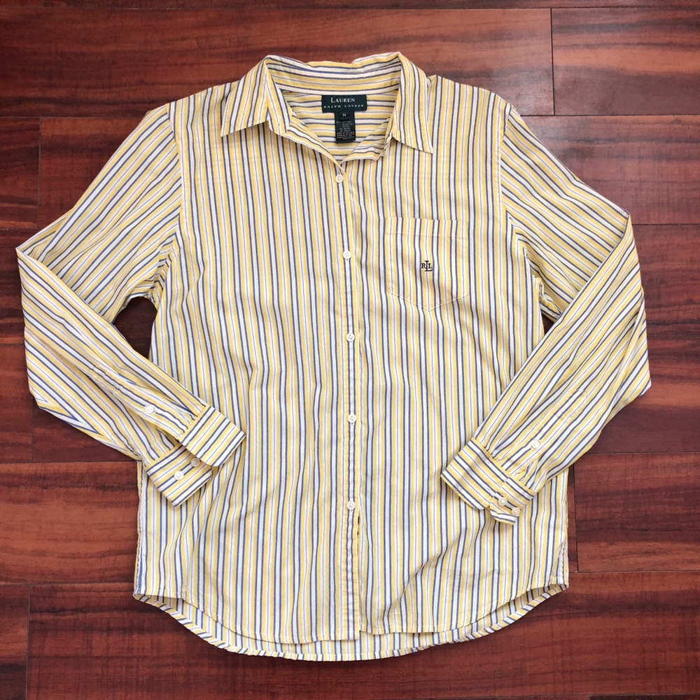 Lauren Ralph Lauren Women's Stripe Button Down